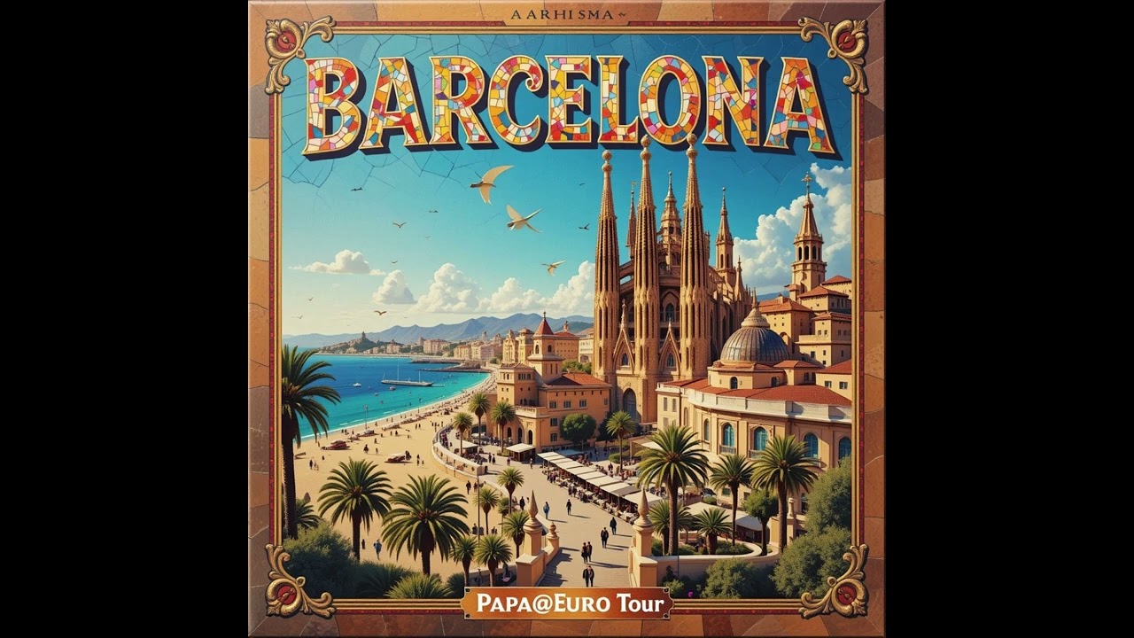 BARCELONA song #Barcelona #VisitBarcelona #BarcelonaVibes #BarcelonaMusic #TravelMusic#Catalunya#BCN