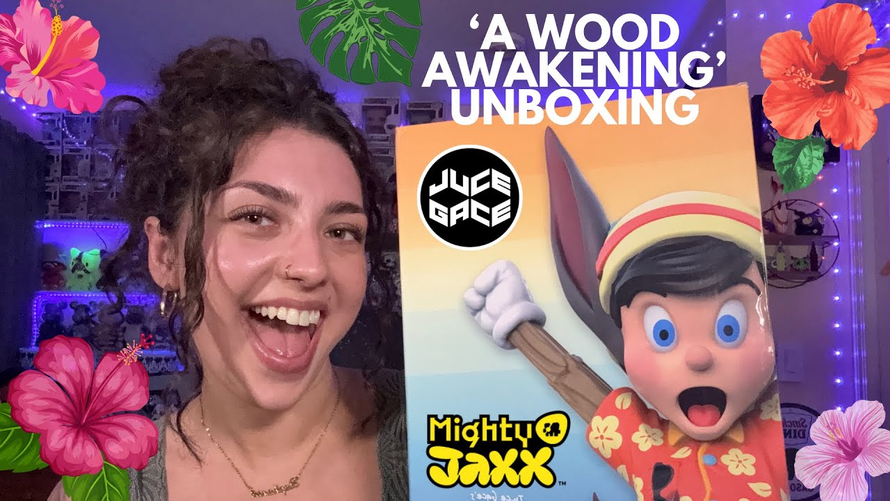 &lsquo;A Wood Awakening&rsquo; Designer Art Toy Unboxing | Juce Gace x Mighty Jaxx