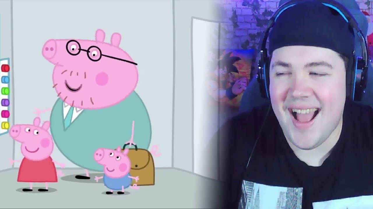 Peppa Wutz YouTube Kacke: Pappa Wutz überfällt die Arbeit | REAKTION
