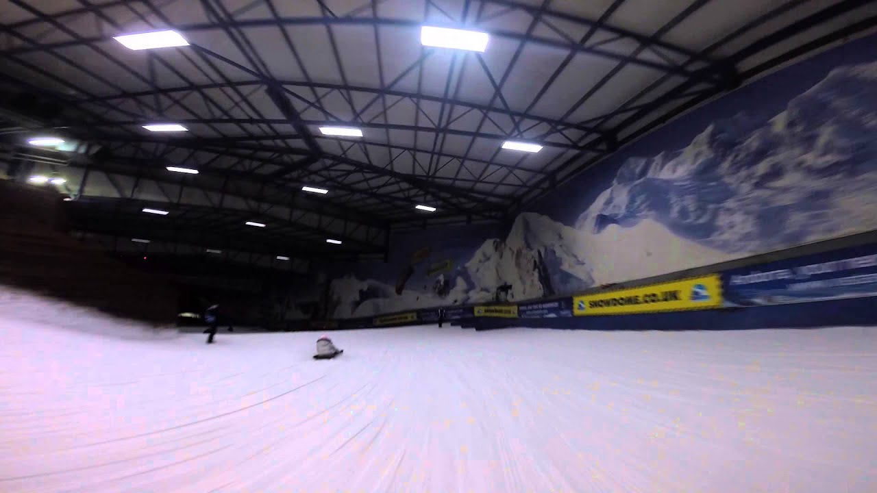 Tobogganing Tamworth Snowdome