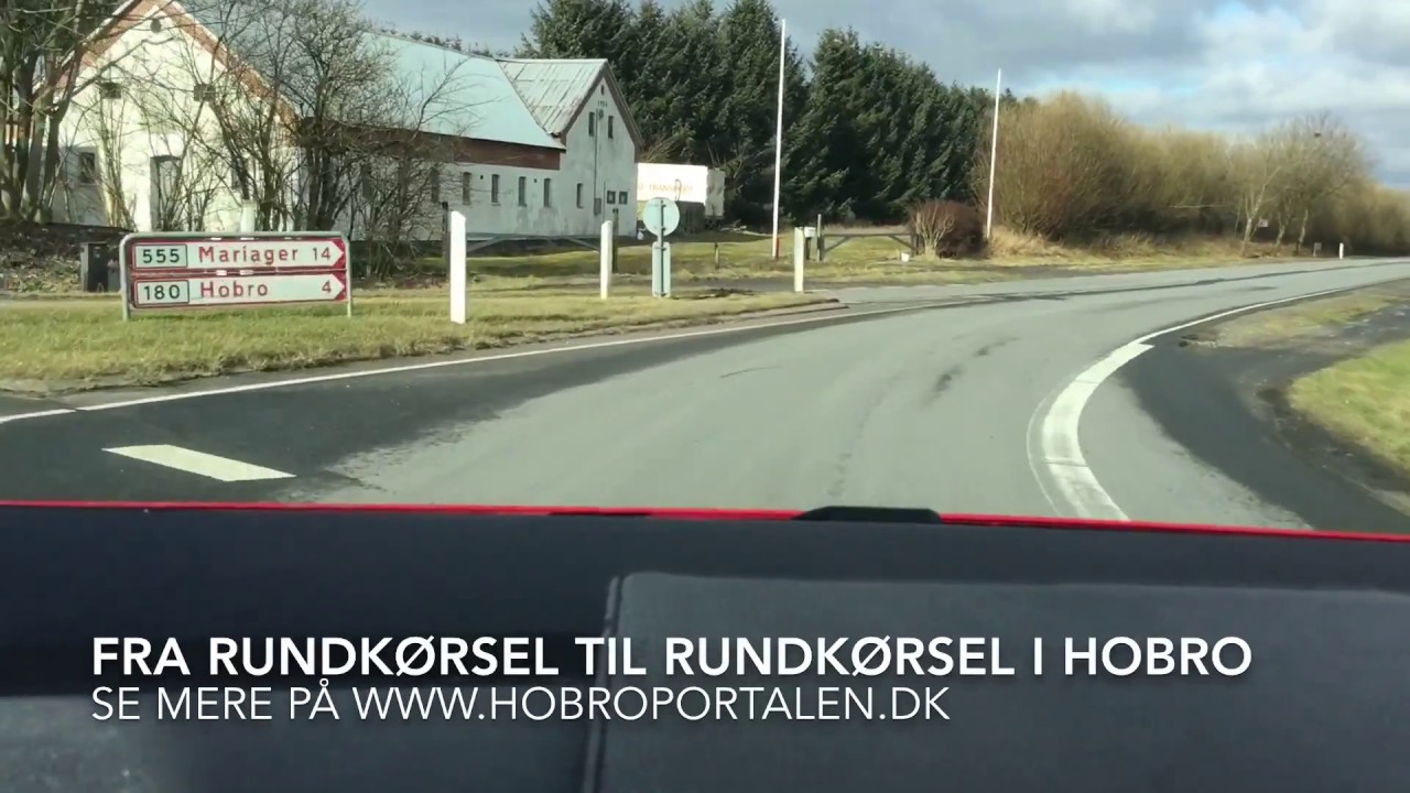 Fra rundkørsel til rundkørsel i Hobro