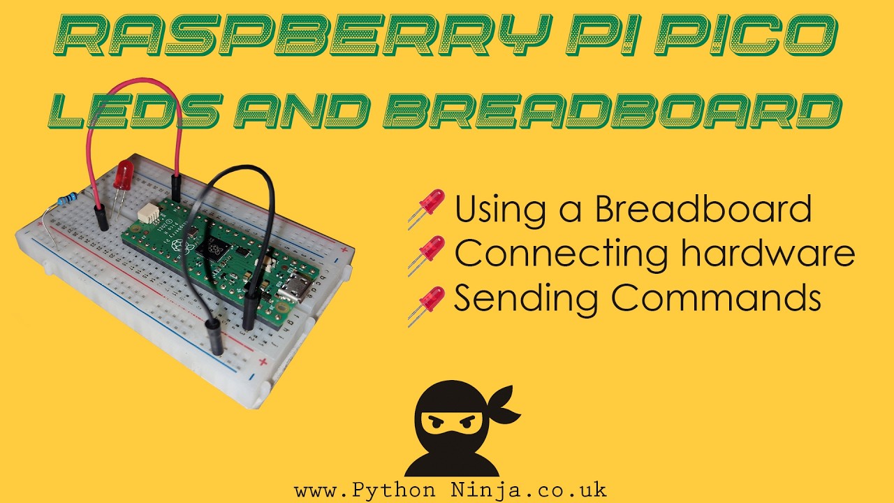 Building: Pico 1.2 Using Breadboard and an individual LED