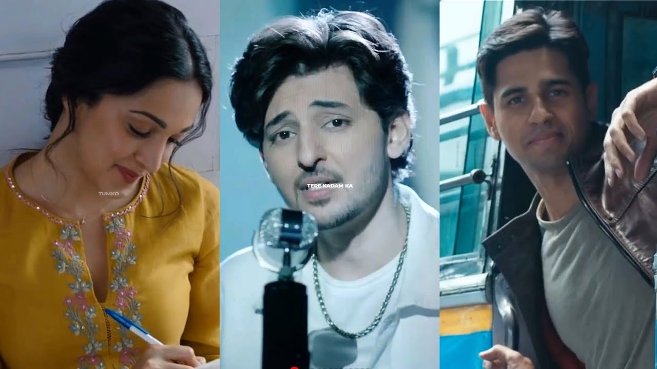 Kabhii Tumhhe X Mere Hamsafar Full Screen Whatsapp Status | Darshan Raval | Mashup Song Status