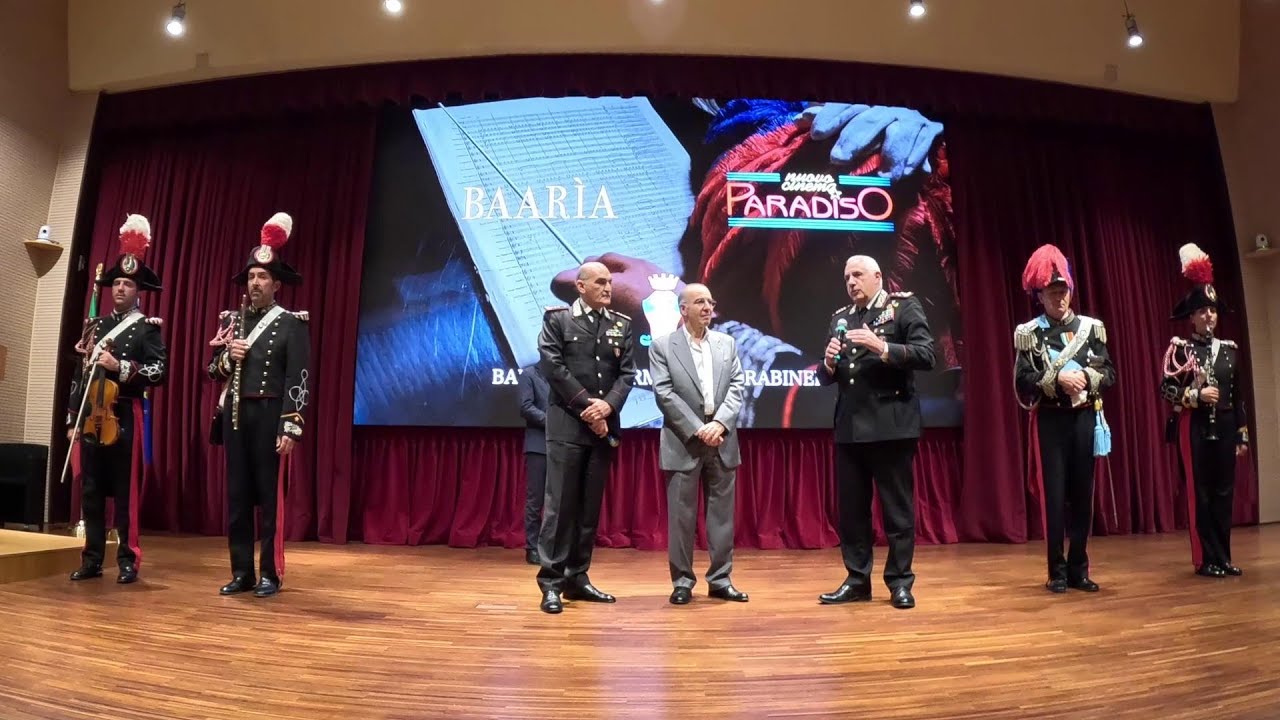 Scuola Ufficiali Carabinieri: l’emozionante incontro con Giuseppe Tornatore.