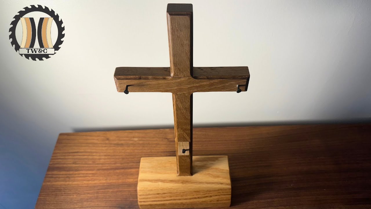 How to Make a Beautiful Wooden Cross | Easy DIY Woodworking Project for Beginners