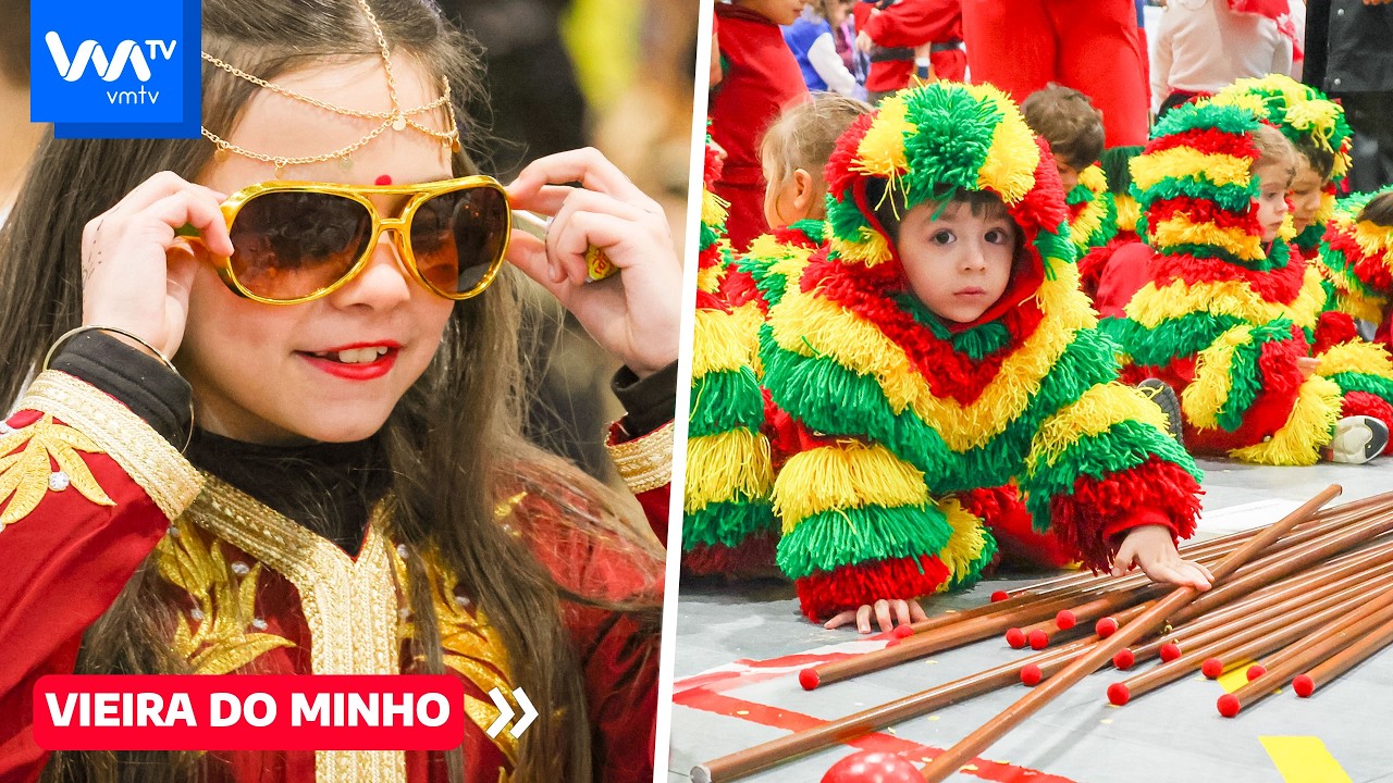Carnaval em Vieira do Minho: Alegria e Folia que Une Todas as Gerações