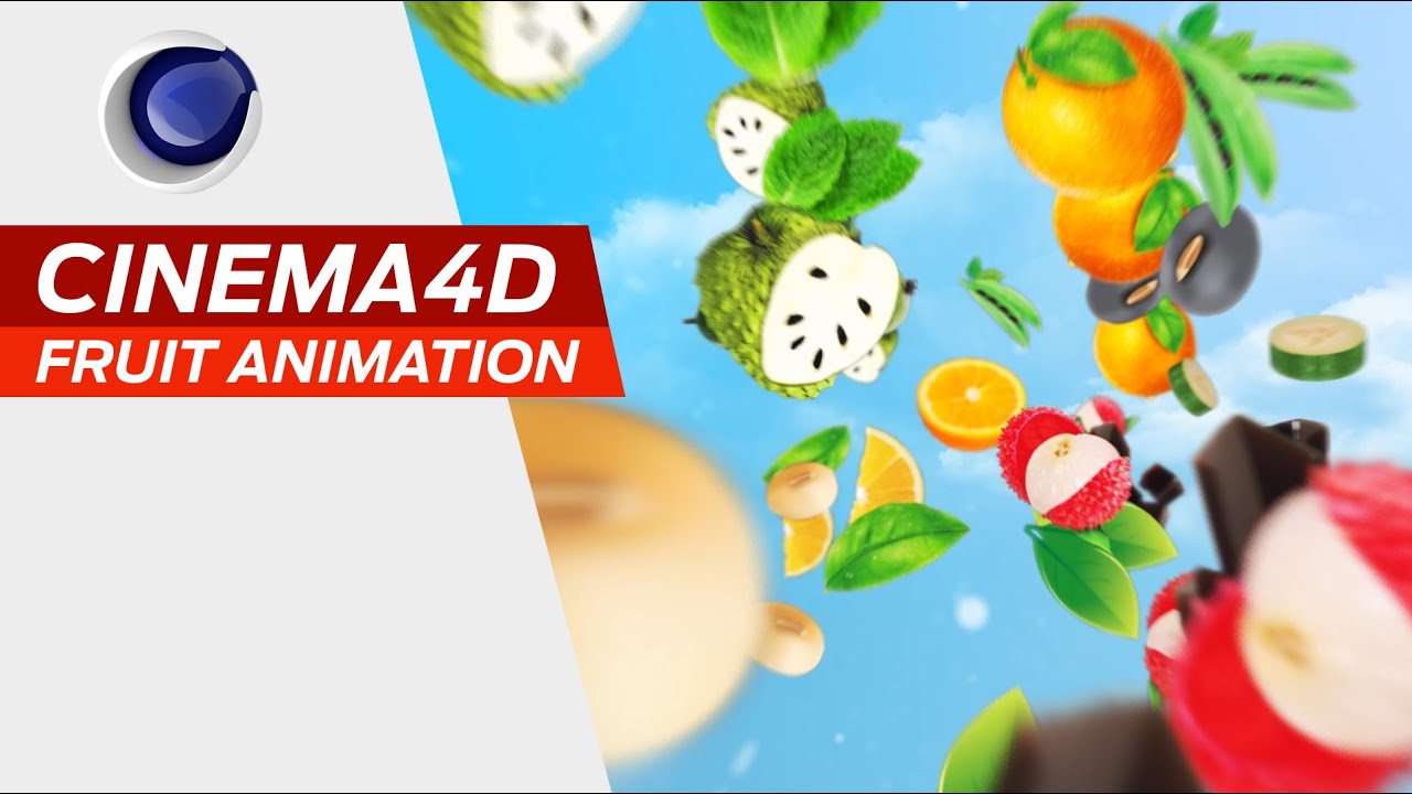 Fruit Animation in Cinema 4D -Tutorial #2