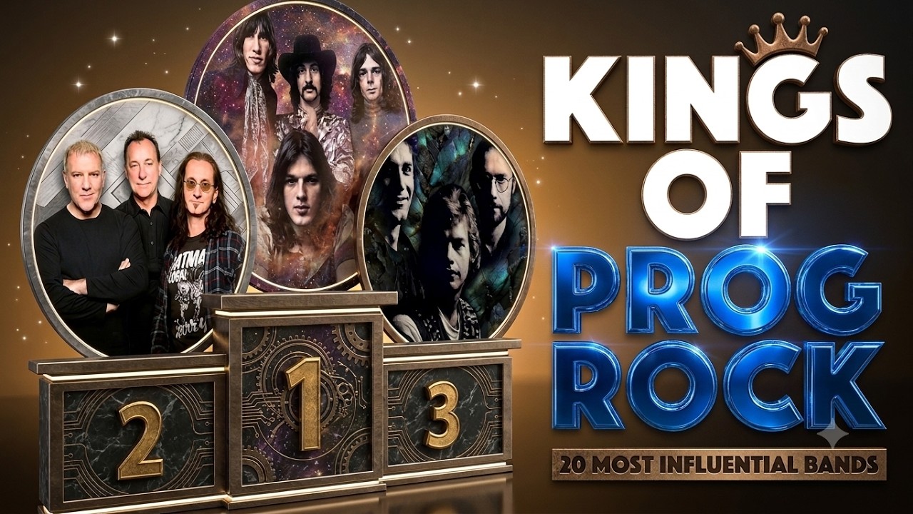 20 Самых Влиятельных Прогрессивных Рок Групп | #toplist #progressiverock