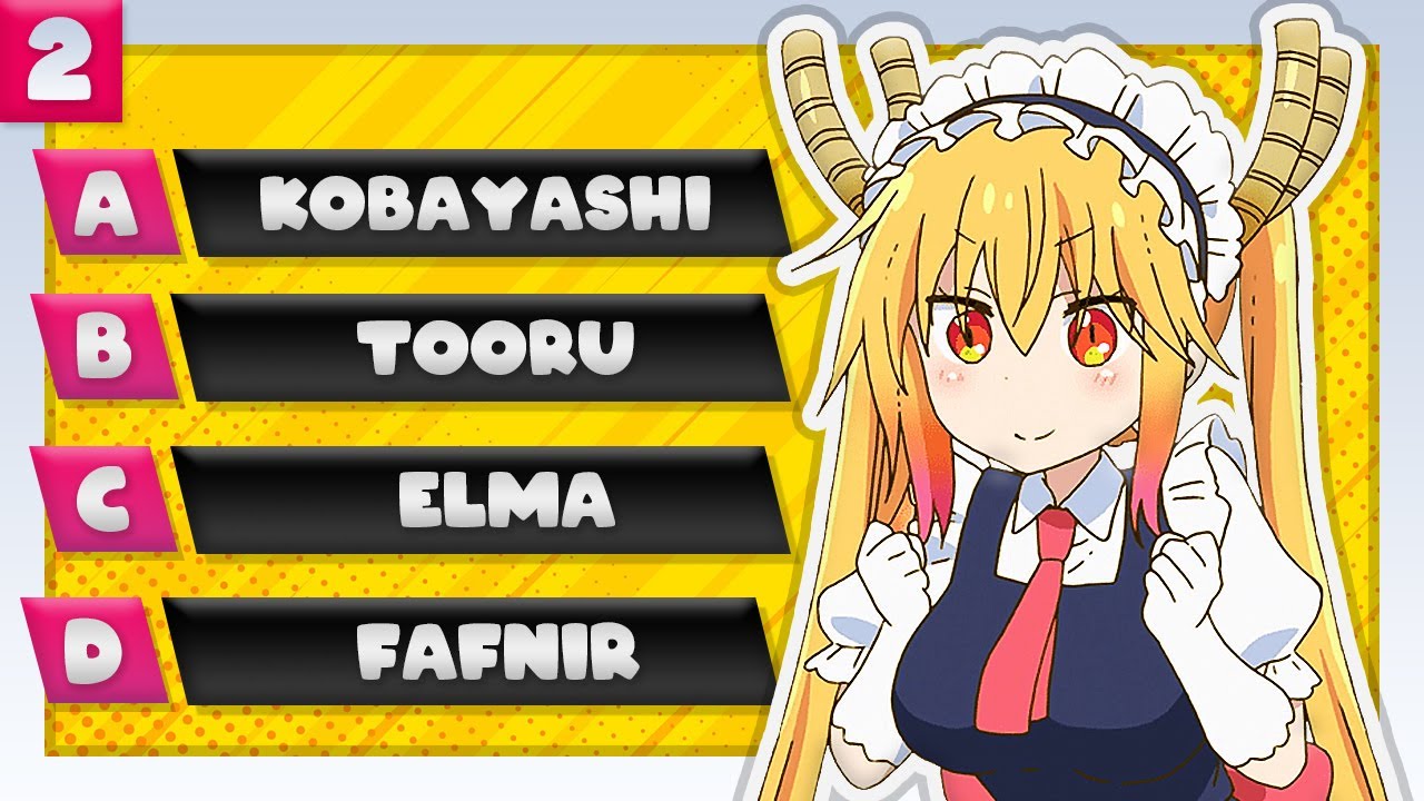 Can You Name The Character ? - Anime Name Quiz