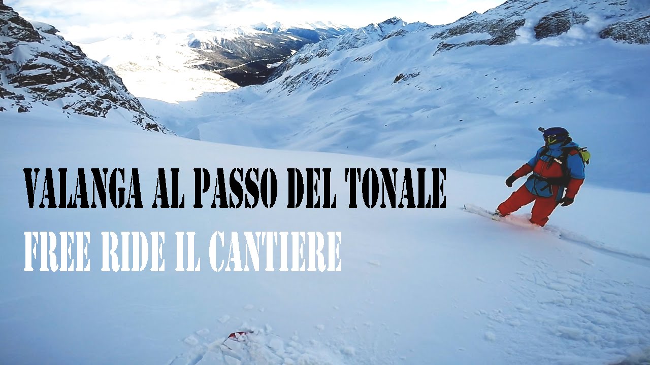 Valanga in cantiere