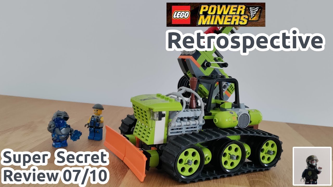 LEGO review 8707: Boulder Blaster (2009, Power Miners - 1st Wave) 🔎