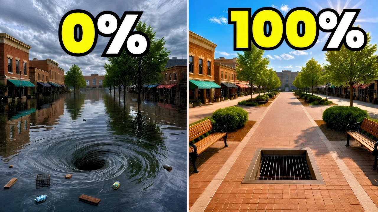 Die Stadt ist &uuml;berflutet ich muss sie retten | 100% Drain Sim