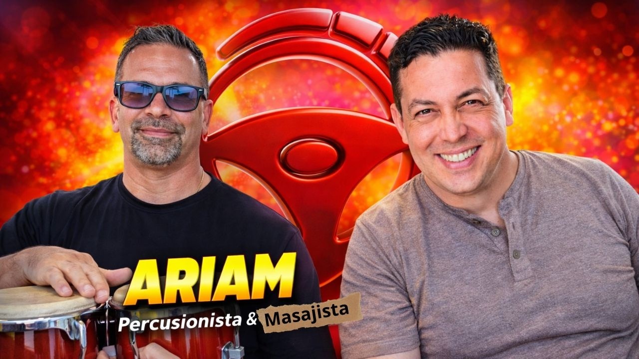 ARIAM, el masajista y percusionista de Miami