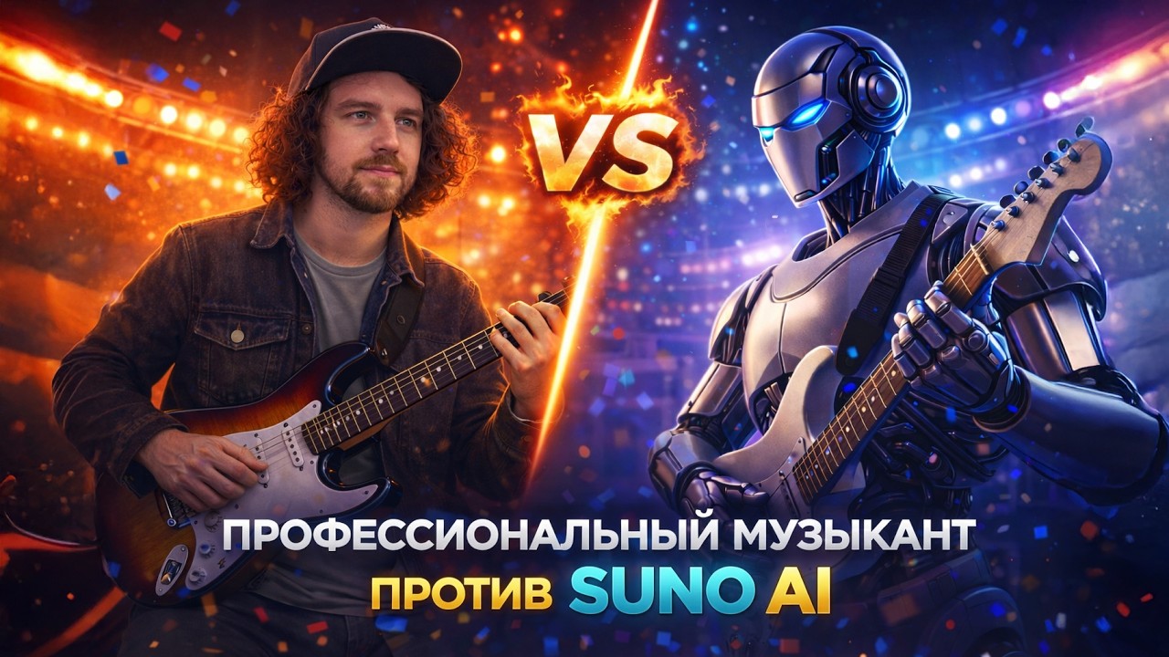 Профессиональный музыкант vs искусственный интеллект
