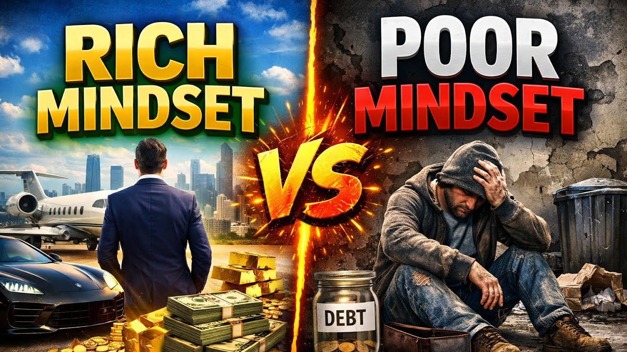 Poor Mindset vs Rich Mindset | నీ ఆలోచనలే నీ భవిష్యత్తు | Telugu Motivation for Success