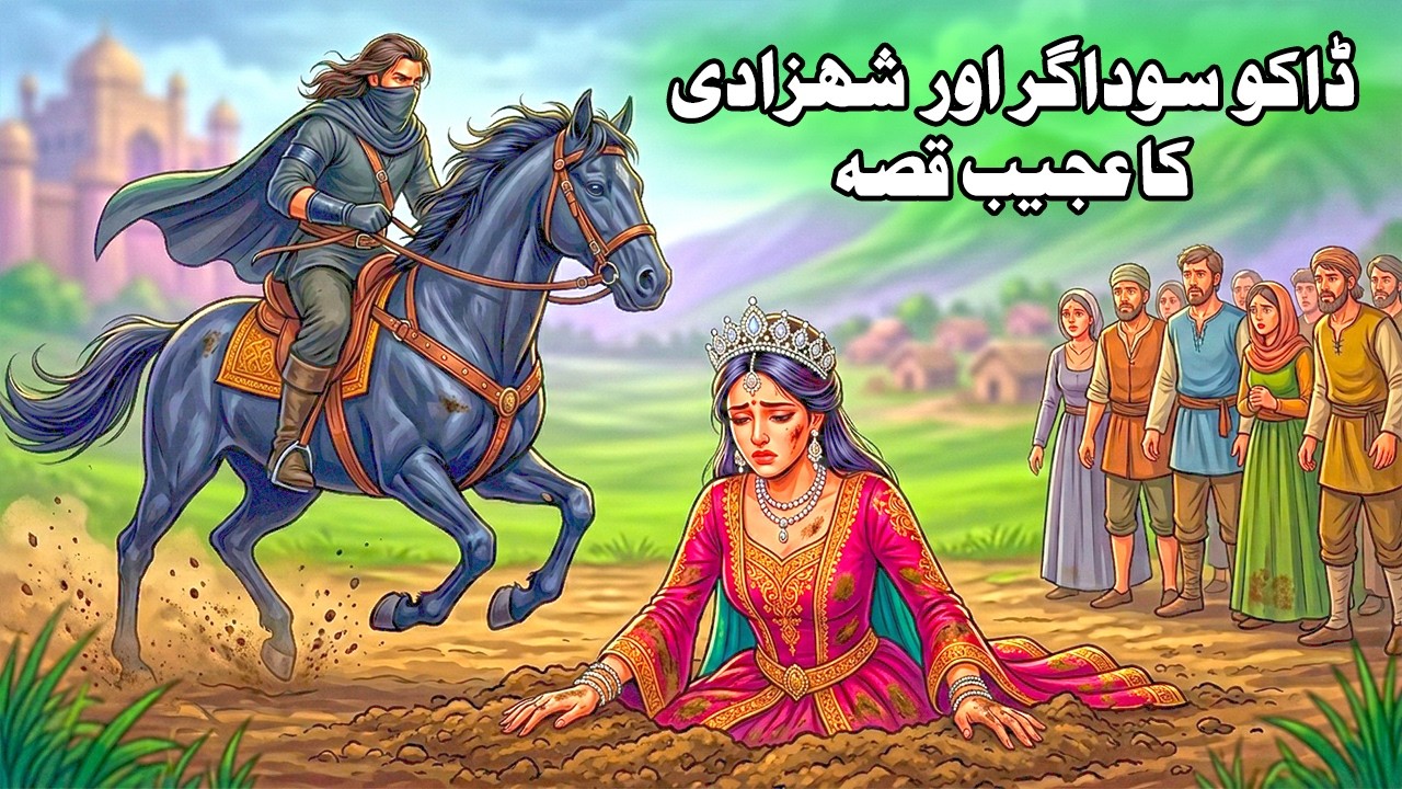 Sodagar Shehzada, Dakoo aur Shehzadi || Merchant Prince, Bandit and Princess || story in urdu