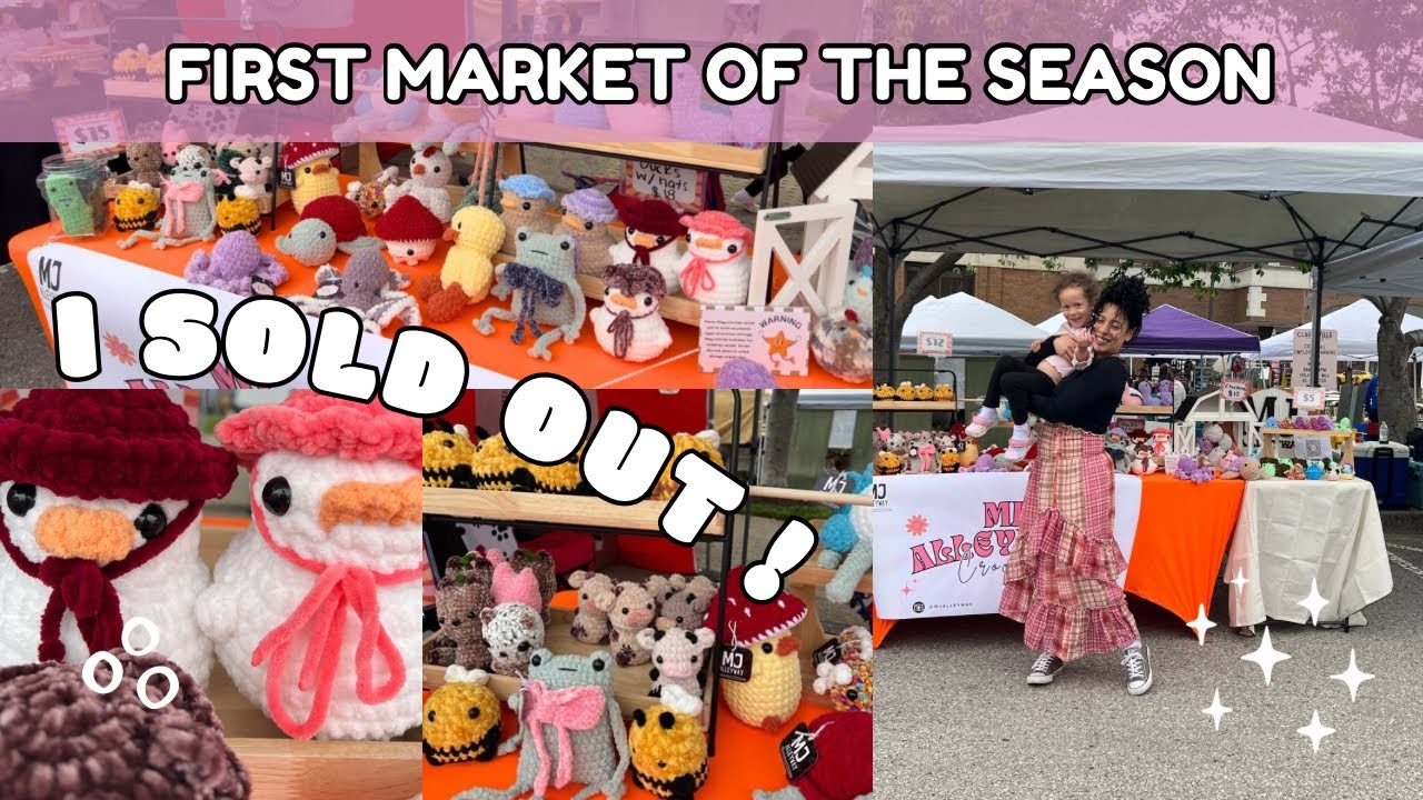 Market Recap, Summer farmers market, I SOLD OUT! ✨