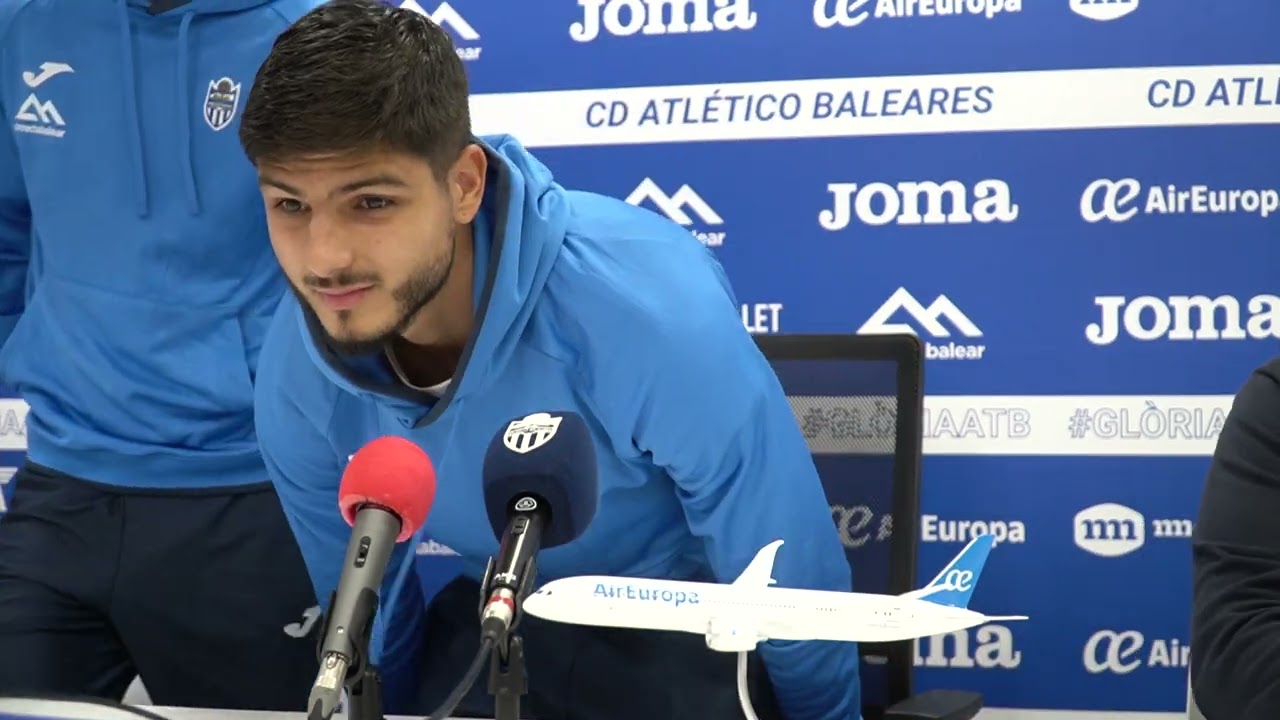 Presentación de Hugo Anglada y Darius Fustos de la mano de AirEuropa | Atlético Baleares