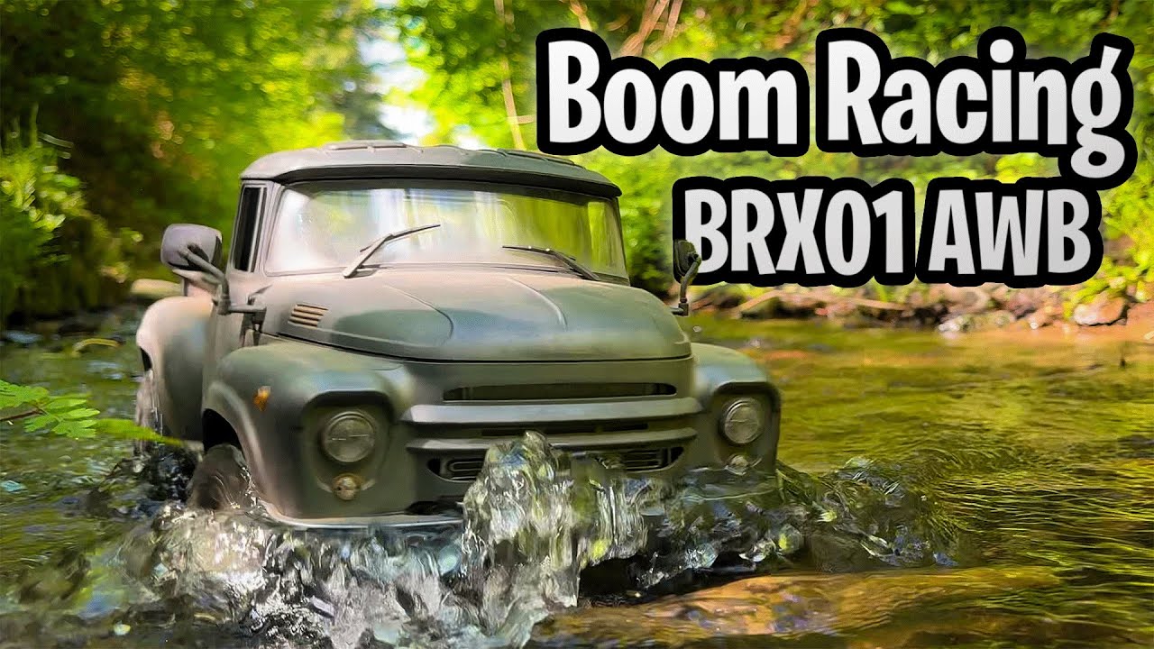Boom Racing BRX01 AWB - Off Road Scale Adventure with ZIL Pickup