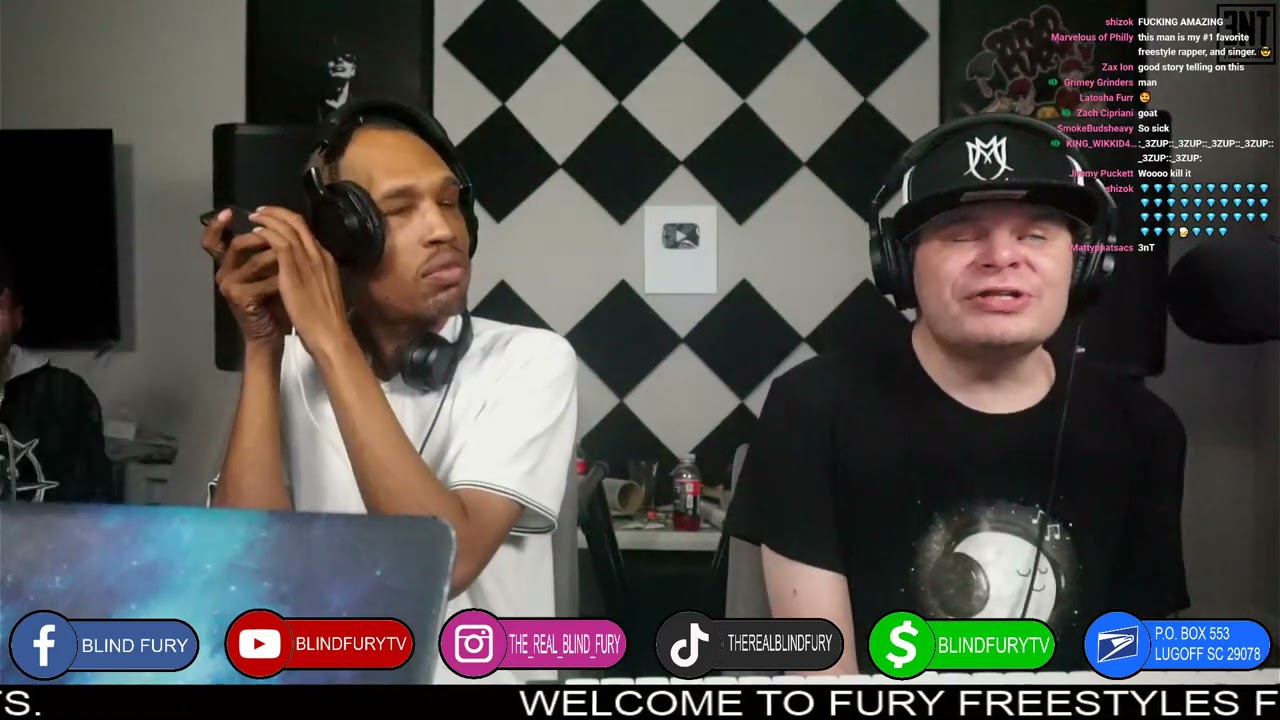 Blind Fury 'I've Been Thinking Bout Changing Lately' Freestyle