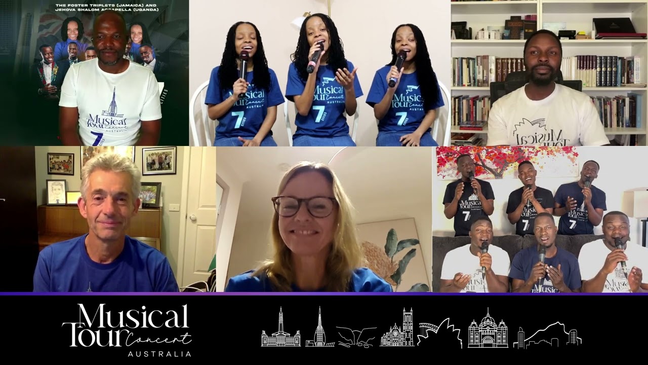 JEHOVAH SHALOM ACAPELLA [UG] ft  THE FOSTER TRIPLETS [JAM], ADRA AUSTRALIA, VIC YOUTH | tour Update