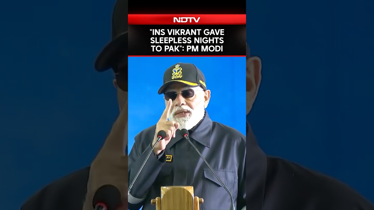 PM Modi | 'You Gave Sleepless Nights To Pak': PM's Diwali With Navy Onboard INS Vikrant