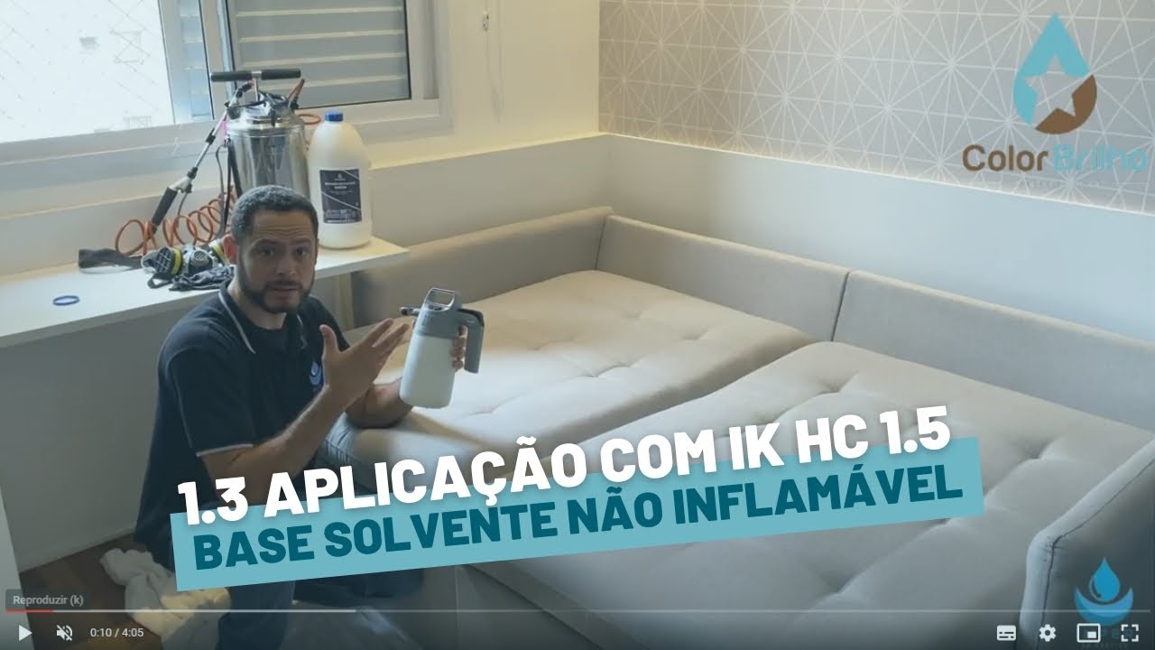 1.3 - Aplicação Impermeabilizante Base Solvente Não Inflamável com IK HC 1.5