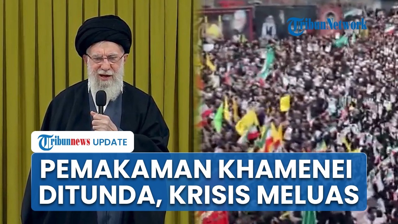 Korban Perang Iran Tembus 1.000 Orang dan 6.000 Terluka, Pemakaman Ali Khamenei Jadi Ditunda