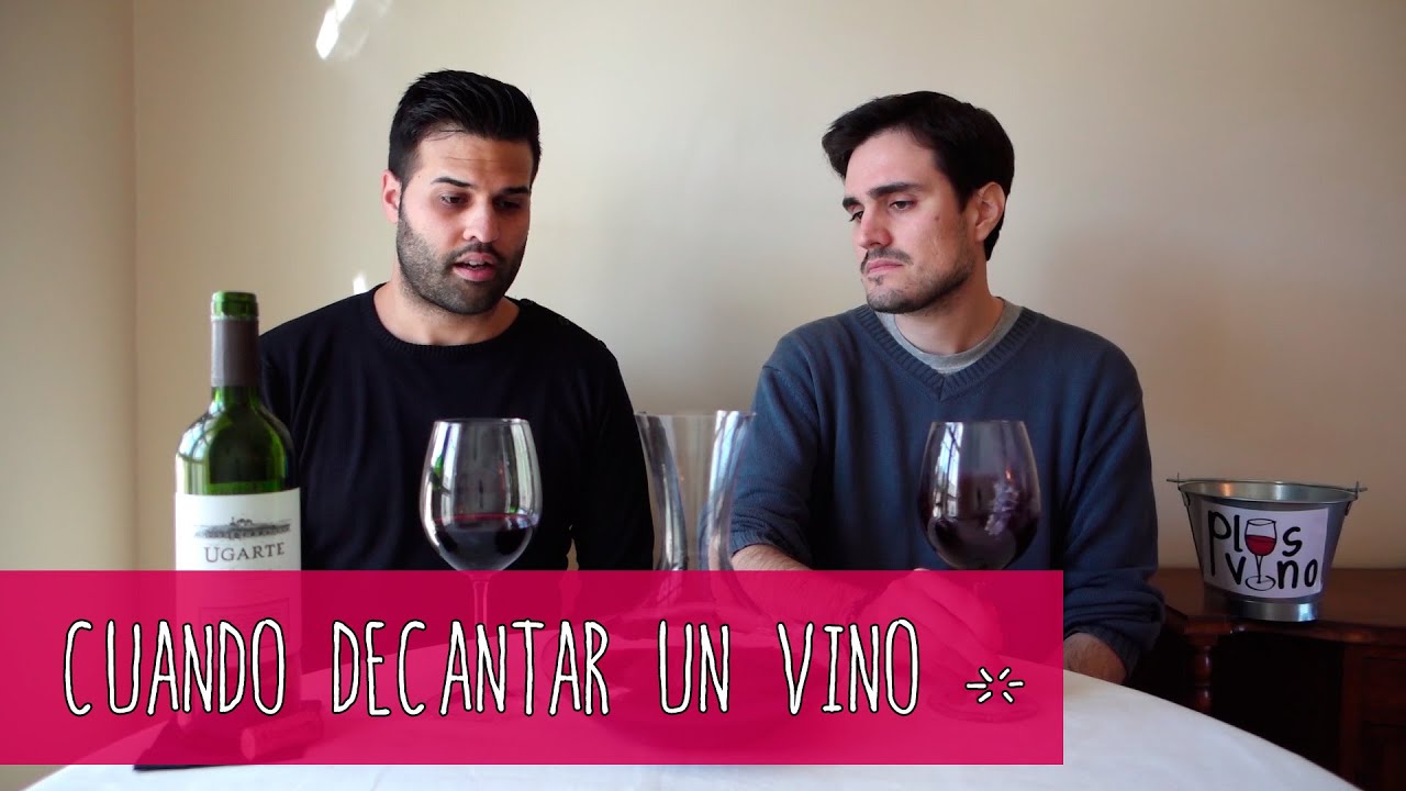 ¿Cuándo y cómo decantar un vino?