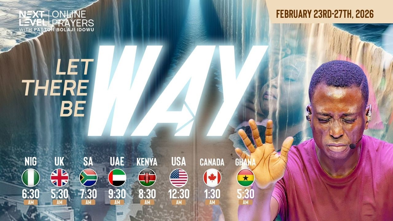 Next Level Prayers || Let There Be A Way || Pst Bolaji Idowu || Feb 23rd 2026