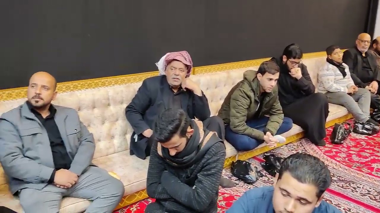 گعده للرادود امير العارضي موكب شباب علي بن الحسين ع استشهاد الامام موسى الكاظم ع 25 رجب 1447 هجريه