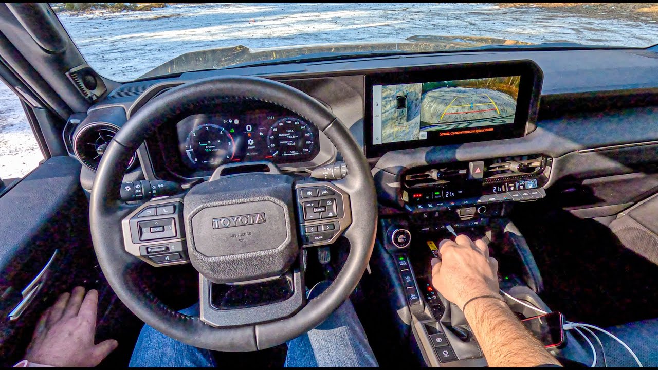 NEW Toyota Land Cruiser (2.8 D-4D 204 hp) | Real POV Test Drive #2585 | Joe Black