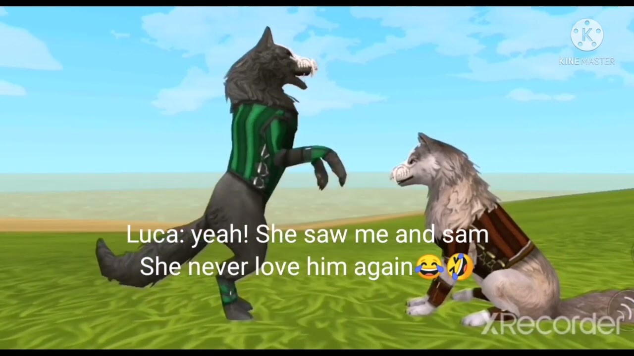 wolf Story) Wildcraft music video (im in school)