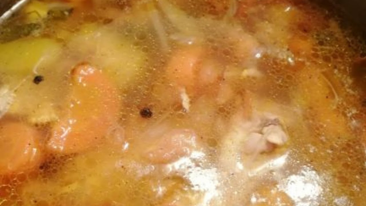 Chicken Soup Anglo Indian Style | Easy Chicken Soup Recipe | Chicken Soup