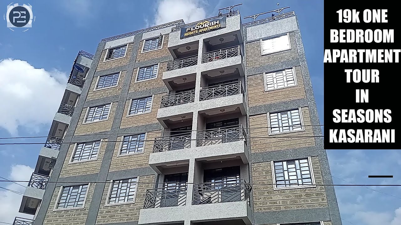 19k ONE BEDROOM APARTMENT TOUR IN SEASONS KASARANI, NAIROBI COUNTY
