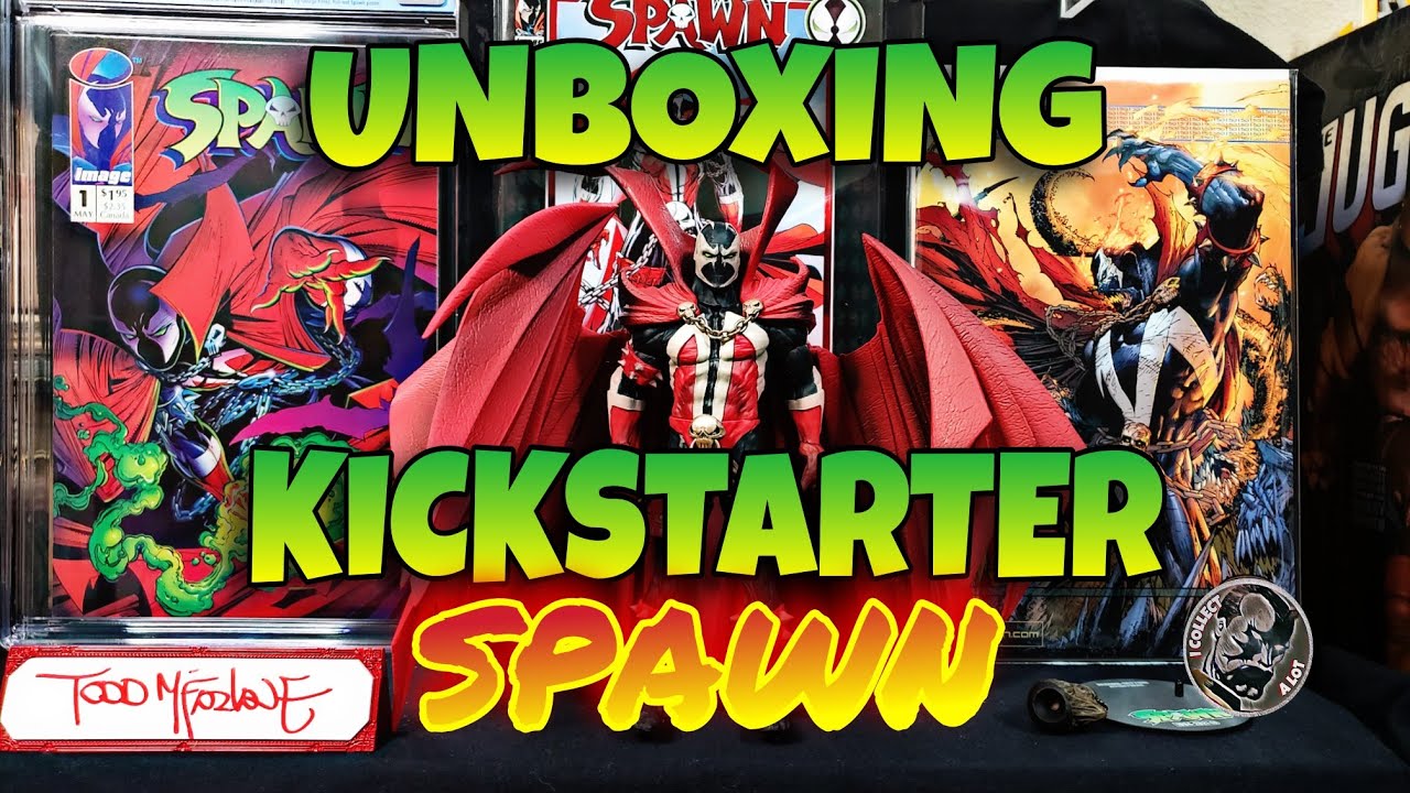UNBOXING Todd McFarlane's Kickstarter Spawn - Classic Autograph Edition