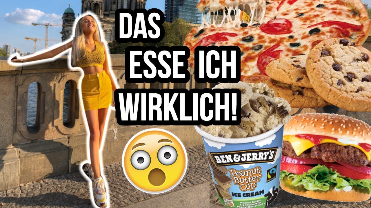 DAS ESSE ICH WIRKLICH in EINER WOCHE! Reales Food Diary