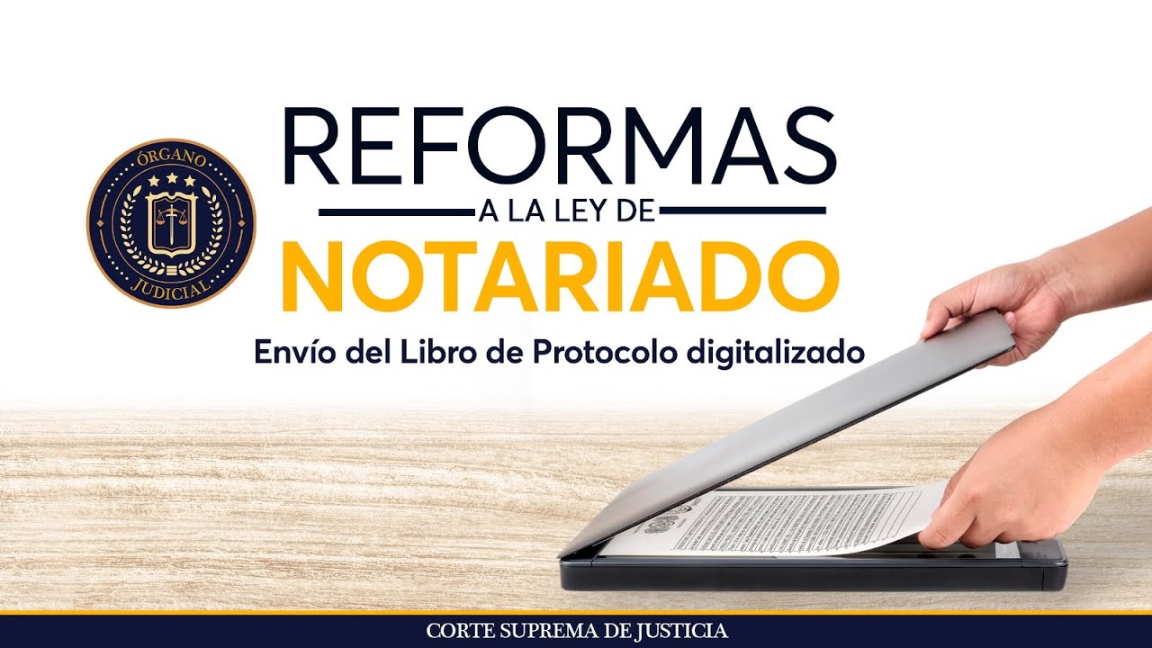 Envío del Libro de Protocolo digitalizado – Módulo de Protocolo