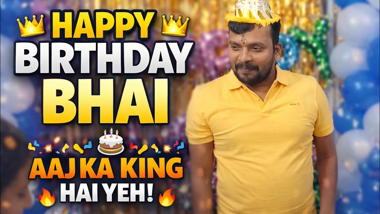 Bhai ka birthday party vlogs 
