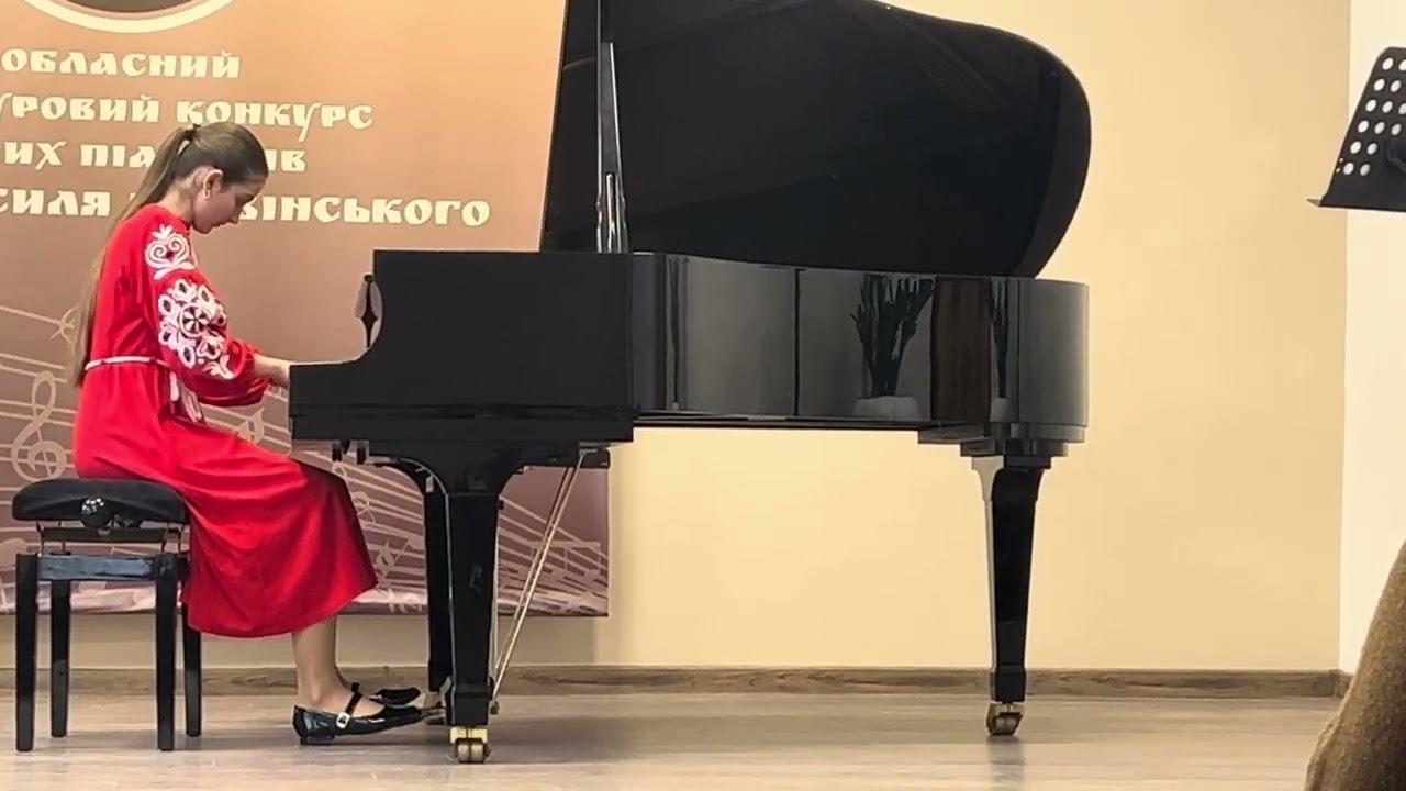 В. Барвінський  Прелюдія №2 виконує Тарнавська Софія 