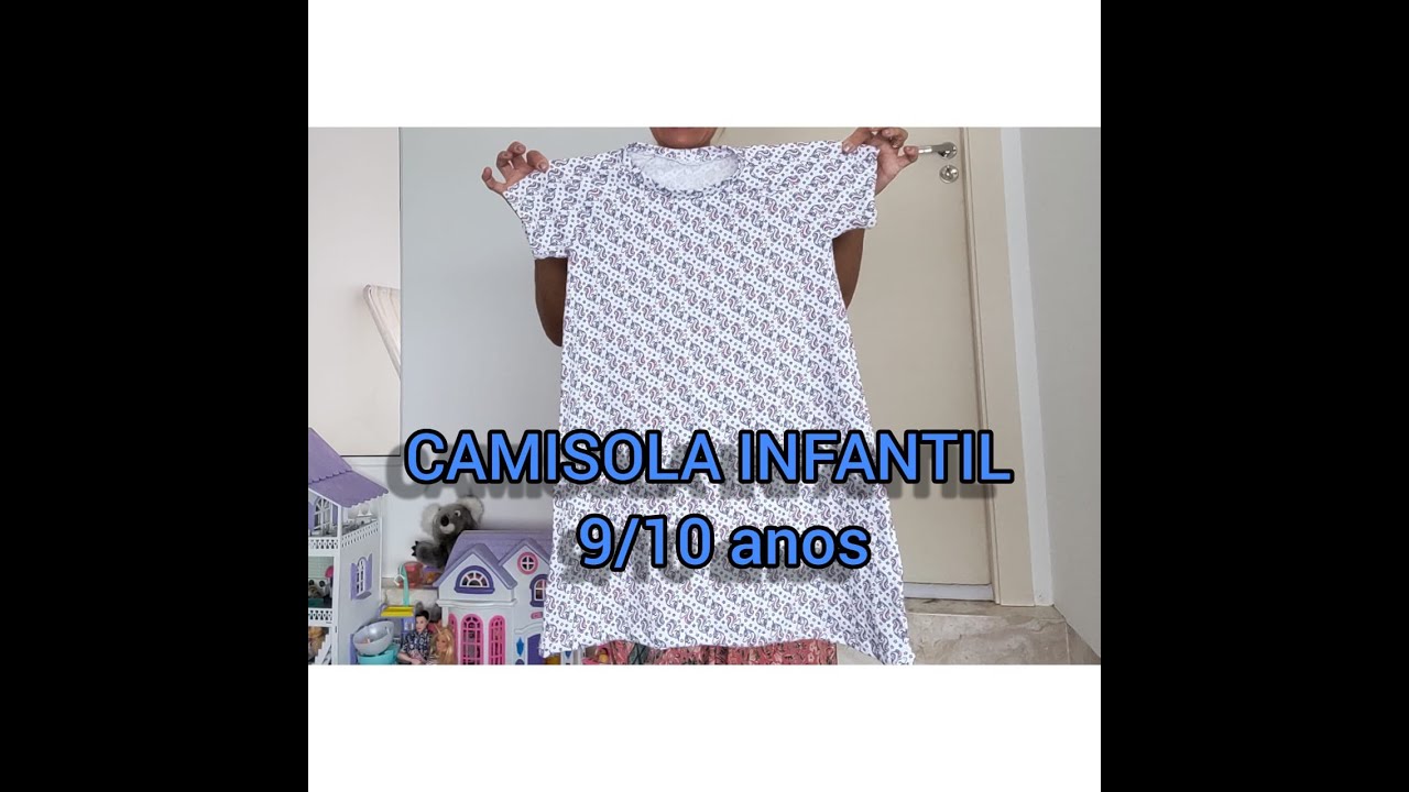 CAMISOLA INFANTIL TUTURIAL!