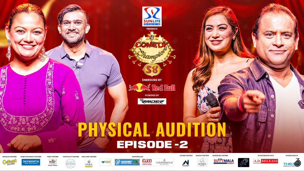 Comedy Champion Season 4 || Physical Audition || Episode 2 || Jitu Nepal, Reecha Sharma, Bishal Bh.