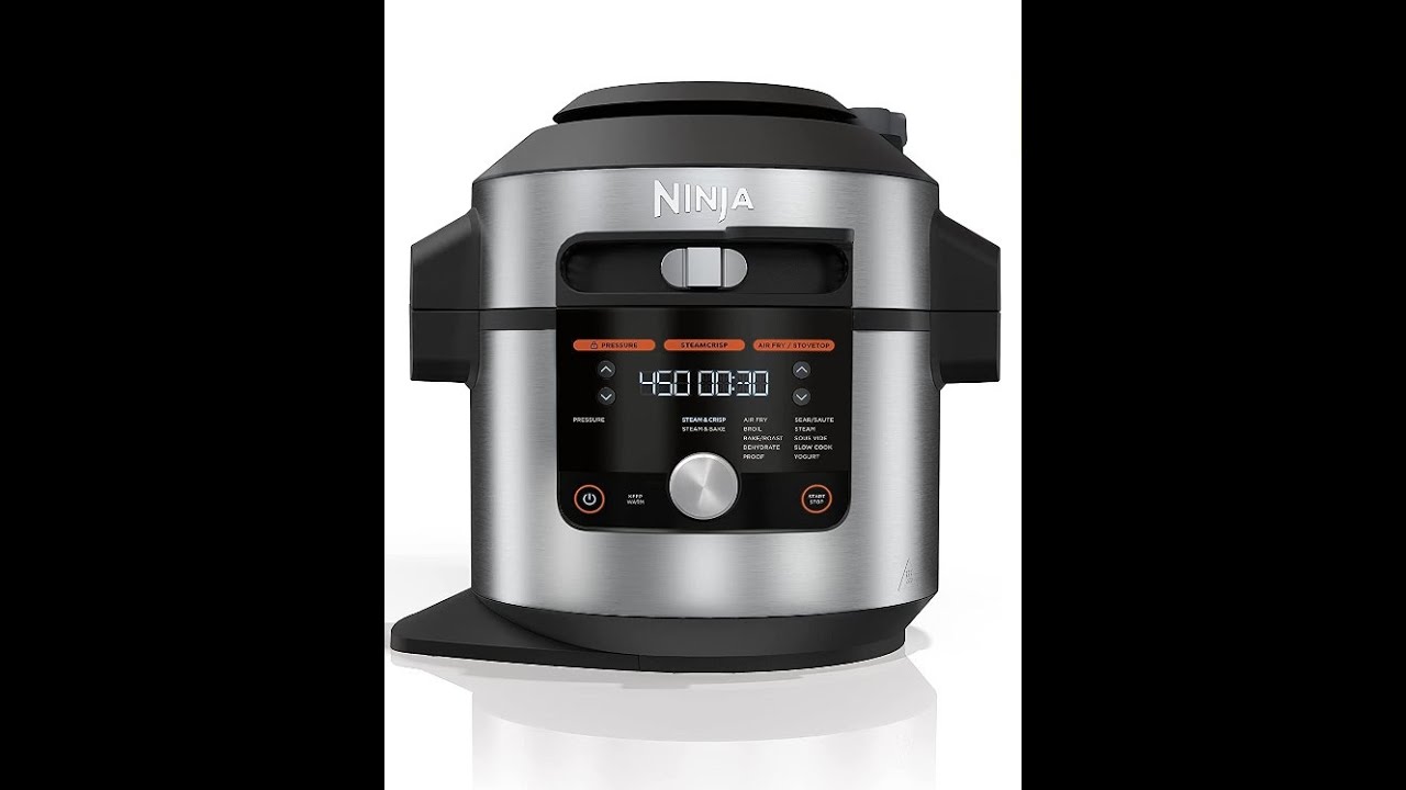 Ninja OL601 Foodi XL 8 Qt. Pressure Cooker Steam Fryer with SmartLid,