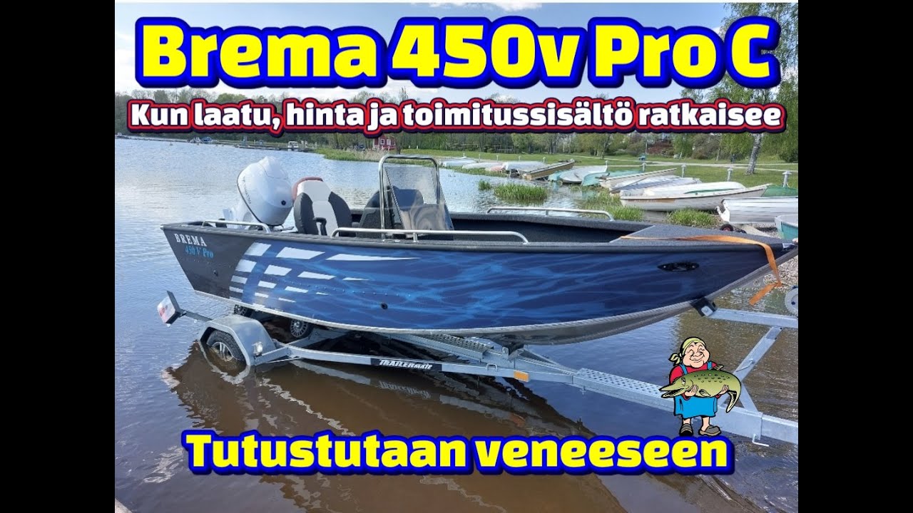 Brema 450v Pro C | Veneen esittely