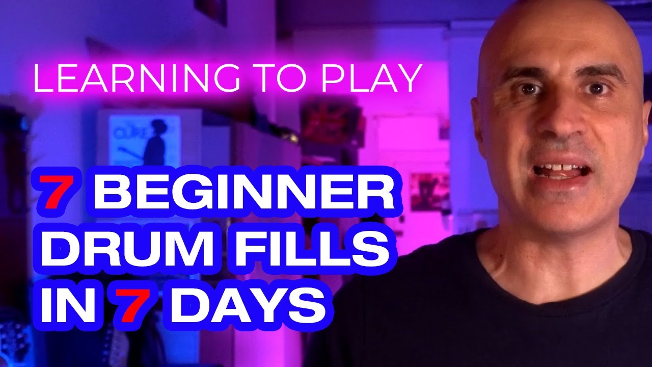 7 beginner Drum Fills in 7 days, cool drum fills for beginners, Yamaha DD75