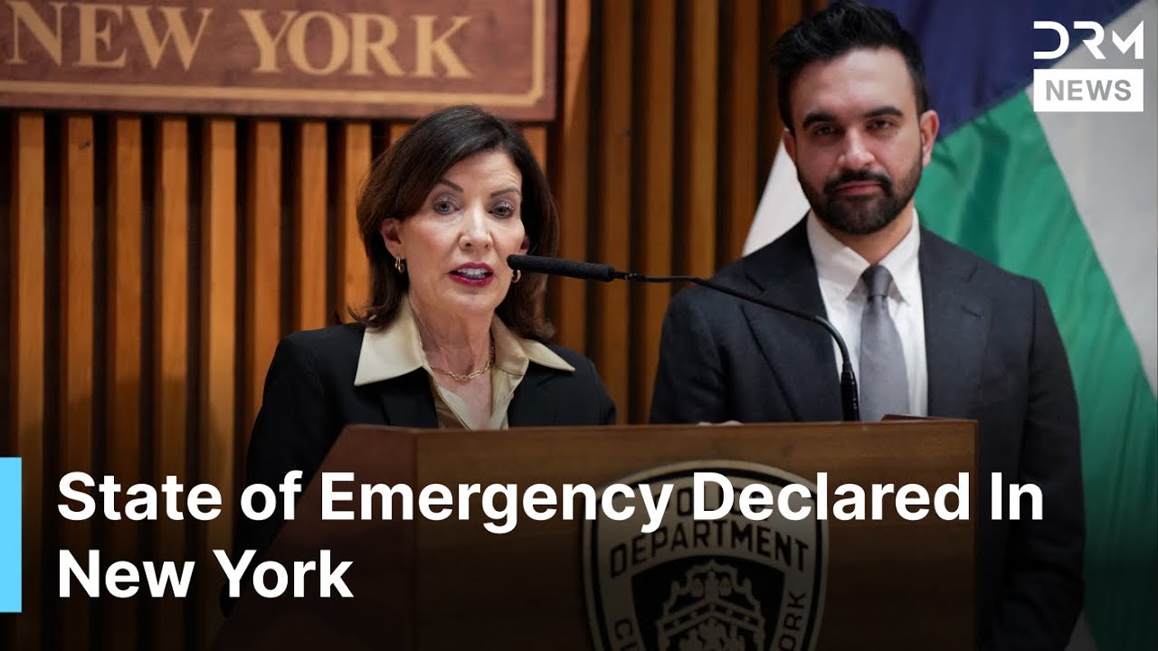 FULL URGENT BRIEFING: New York Declares Emergency As Governor Warns Of Severe Snow And Cold | AL1F