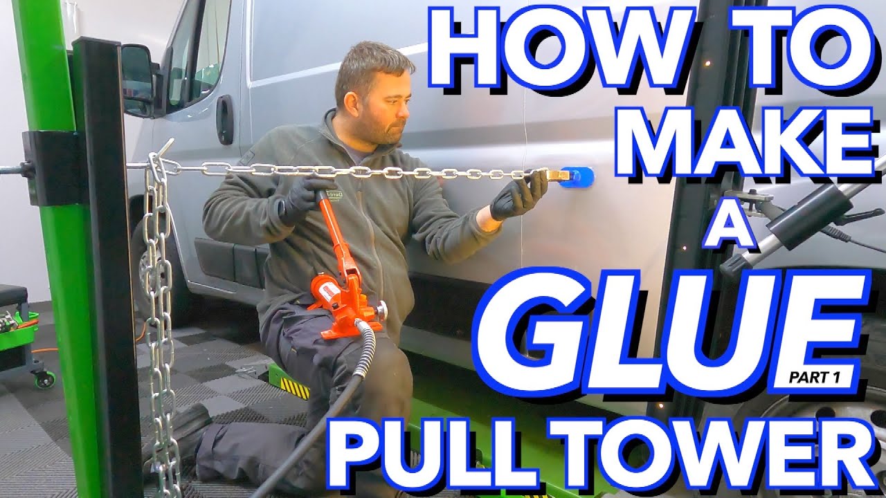 HOW TO MAKE A PDR GLUE PULL TOWER Part 1 | Paintless Dent Removal, Dent-Remover