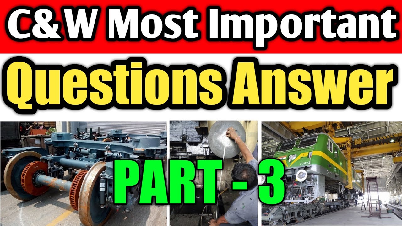 LHB Related QUESTIONS and ANSWER for Departmental JE Exams | QUESTION & Answer ON LHB COACH in HINDI