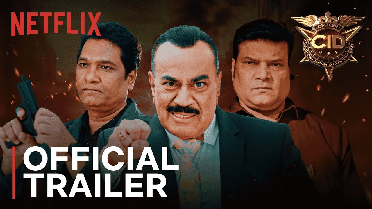 CID | Official Trailer | Shivaji Satam, Dayanand Shetty, Aditya Srivastava | Netflix India