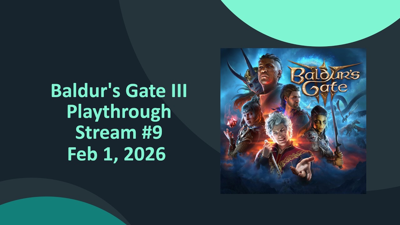 Finishing the Shar Trials & Rescuing the Duke - More Baldur's Gate 3 VOD